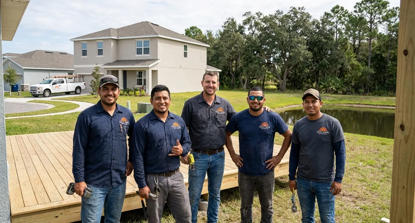 The Wesley Chapel Deck Builders team